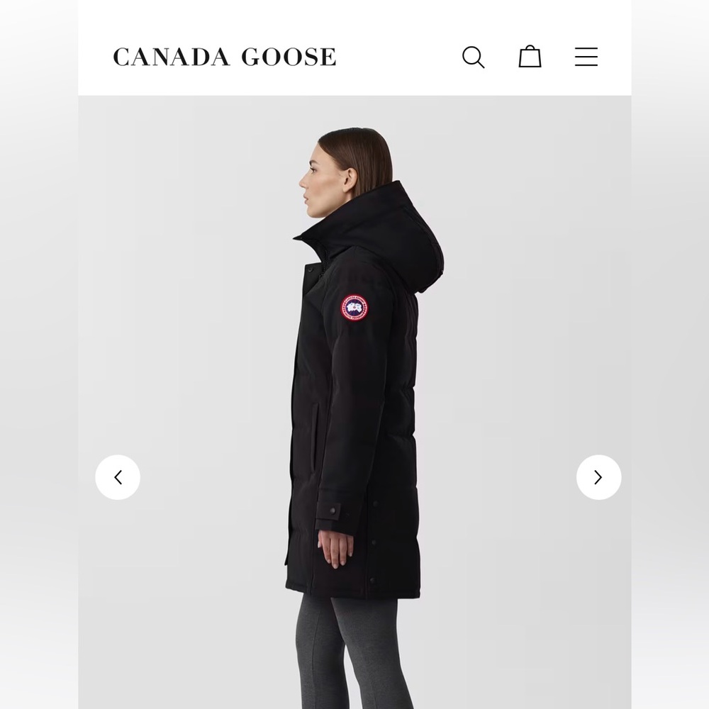 Canada Goose Shelburne Parka with Hood Trim